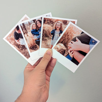 Custom Classic Polaroid Style Magnet (3.5" x 4.2")