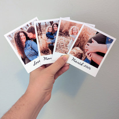 Custom Classic Polaroid Style Magnet (3.5" x 4.2")