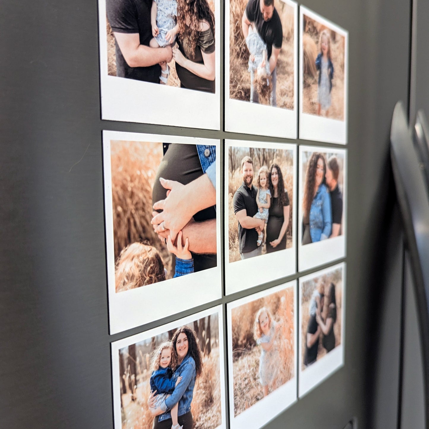 Custom Mini Polaroid Style Magnet (2.5" x 3")