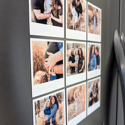Custom Mini Polaroid Style Magnet (2.5" x 3")