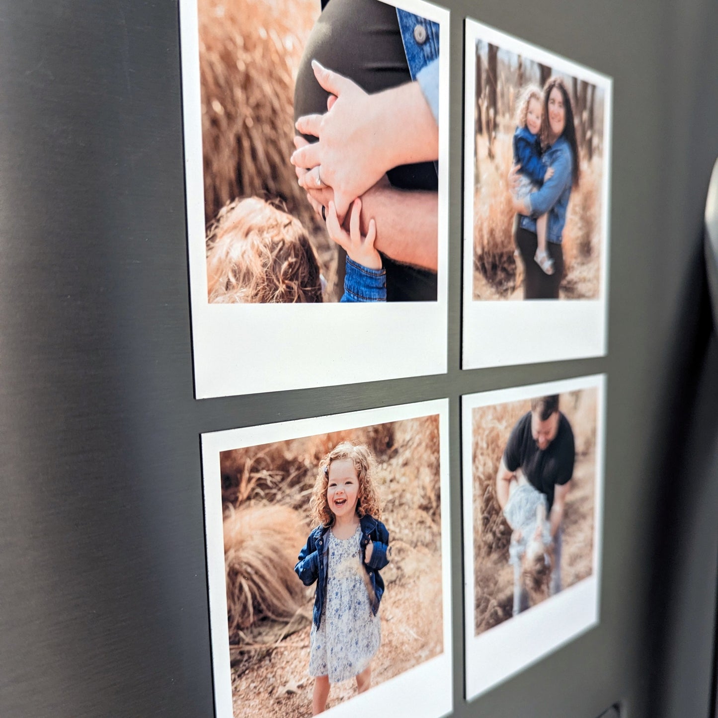 Custom Classic Polaroid Style Magnet (3.5" x 4.2")