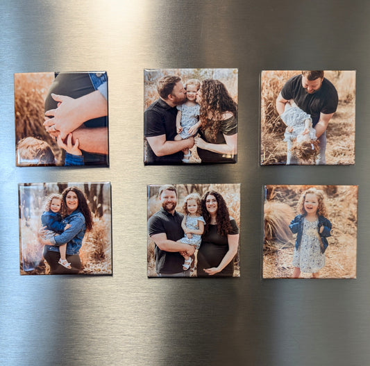 Custom Photo Magnets (2.5” Square)